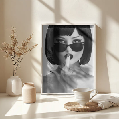 Kiss This - Poster / Art Print - interiör