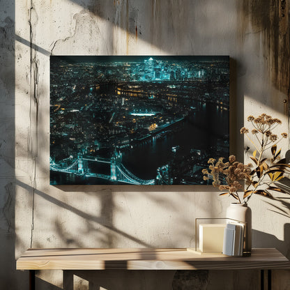 Cyberpunk London - I - Poster / Art Print - interiör