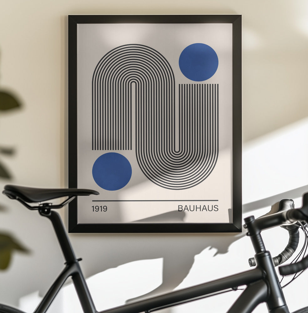 Bauhaus art 2 - Poster / Art Print - interiör