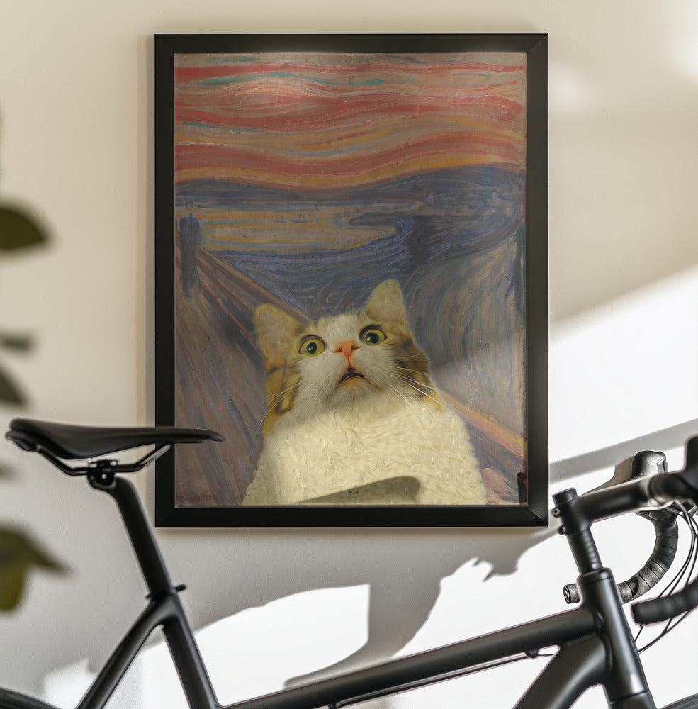 The Meow 02 - Poster / Art Print - interiör