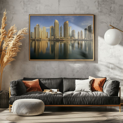 Panoramic Dubai Marina - Poster / Art Print - interiör