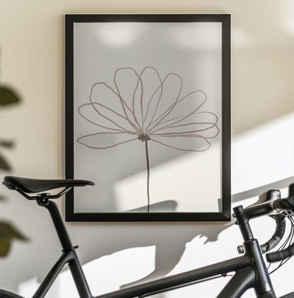 Sweetest Flower - Poster / Art Print - interiör
