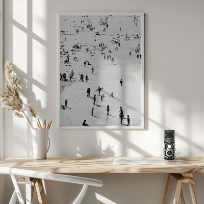 Beach Silhouettes - Poster / Art Print - interiör