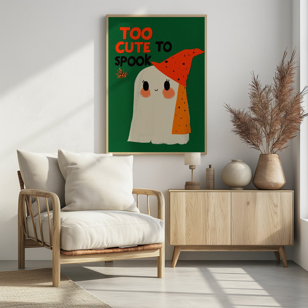 Charming Ghost Whimsy - Poster / Art Print - interiör