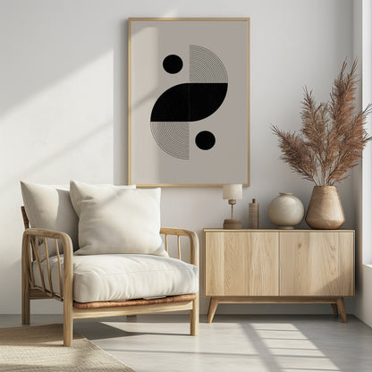 B&B No3. - Poster / Art Print - interiör