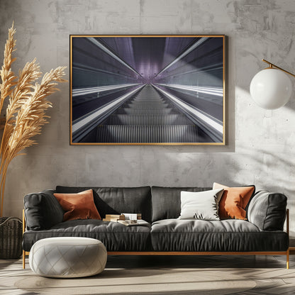 We're going up - Poster / Art Print - interiör