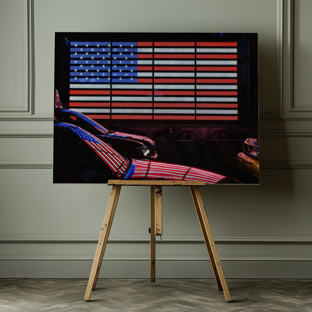 America is watching you - Poster / Art Print - interiör