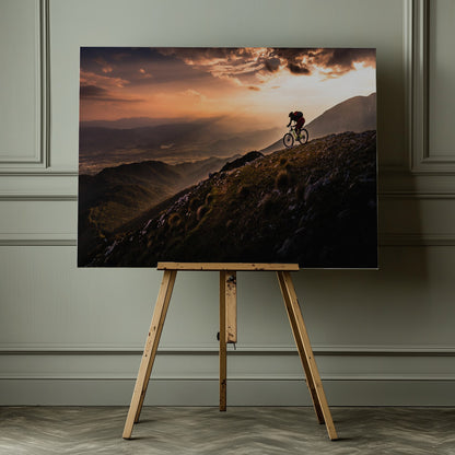 Sunset Ride - Poster / Art Print - interiör