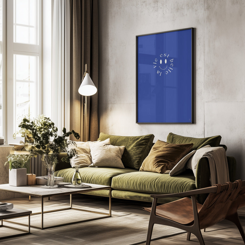 SMILE - Poster / Art Print - interiör