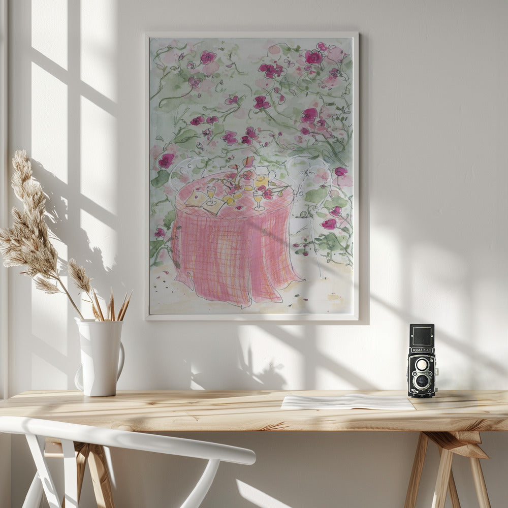 Lemonade Party 70x100 - Poster / Art Print - interiör