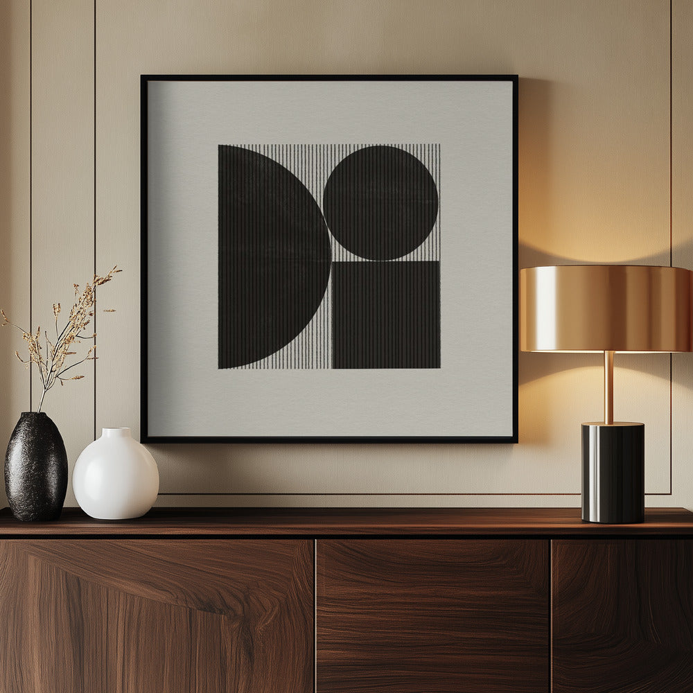 Paper Object No7 - Poster / Art Print - interiör