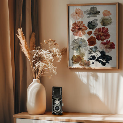 Dry Flower Collection - Poster / Art Print - interiör