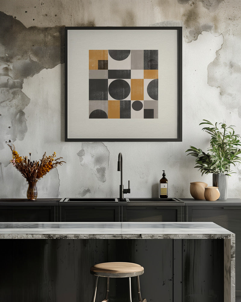 Paper Object Nr9 - Poster / Art Print - interiör