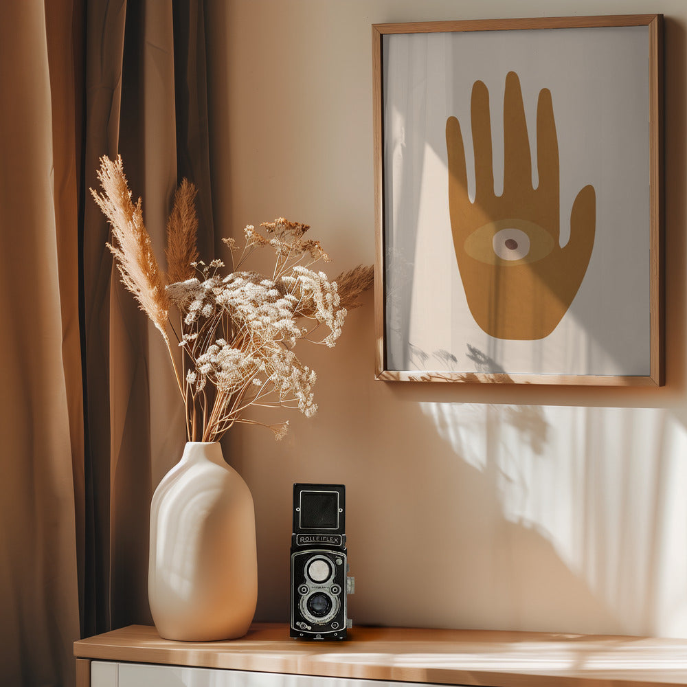 Hand of Vision - Poster / Art Print - interiör