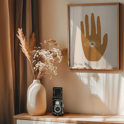 Hand of Vision - Poster / Art Print - interiör
