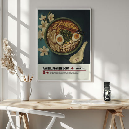 Ramen - Poster / Art Print - interiör