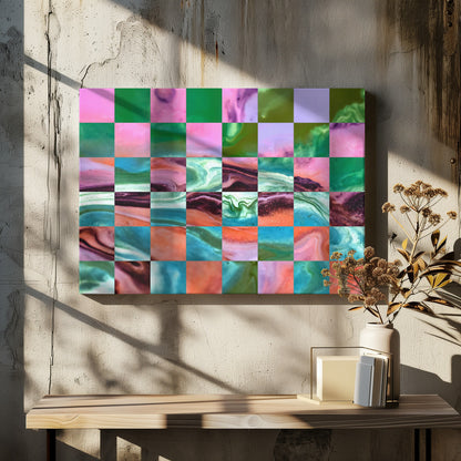 Mood Waves - Poster / Art Print - interiör