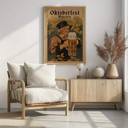 Oktoberfest Munich - Poster / Art Print - interiör