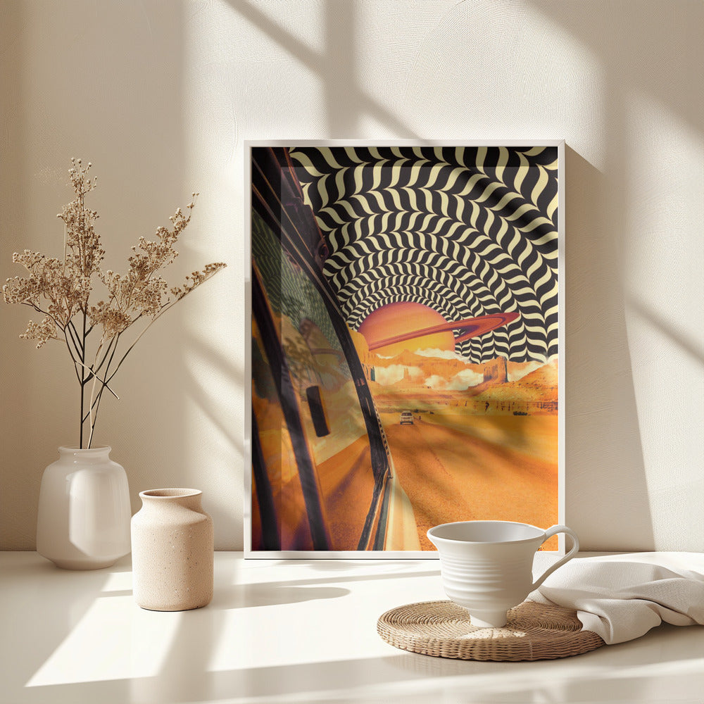 The Real Road Trip II - Poster / Art Print - interiör