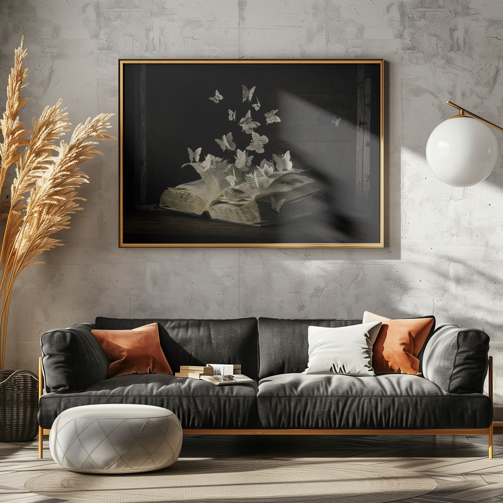 Lepidopterology - Poster / Art Print - interiör