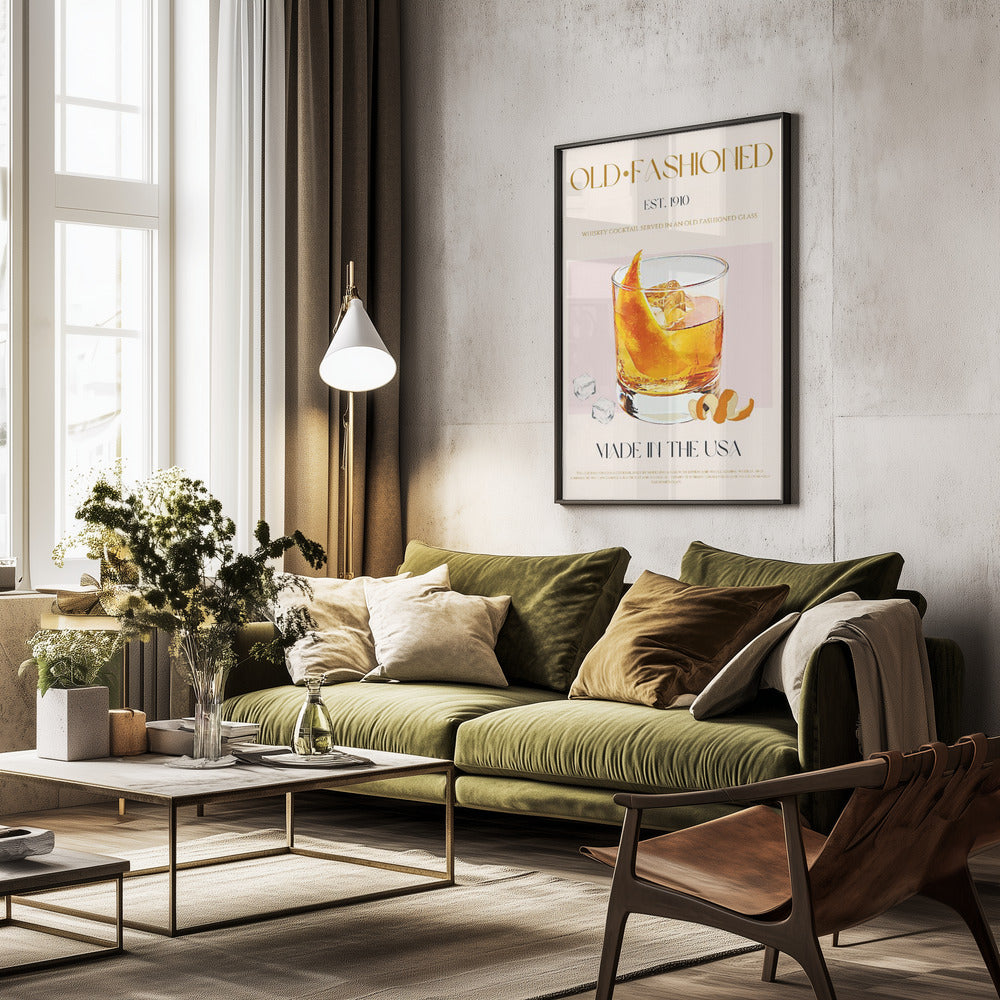 Old fashioned print - Poster / Art Print - interiör