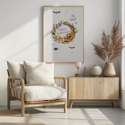 Halloween Dreamcatcher - Poster / Art Print - interiör
