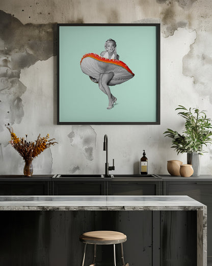 Happy Dress - Poster / Art Print - interiör