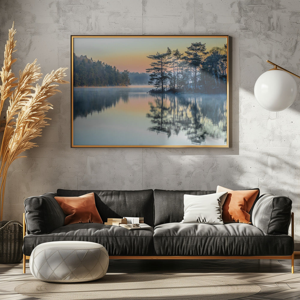Before people wake - Poster / Art Print - interiör