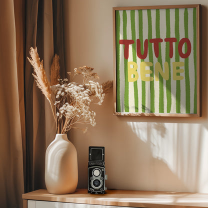 Tutto Bene - Poster / Art Print - interiör