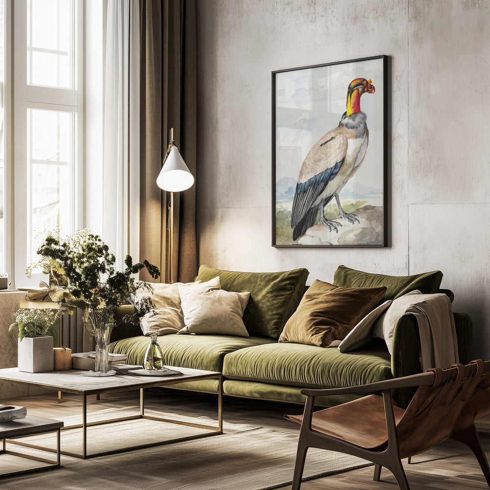 Stone Curlew - Poster / Art Print - interiör