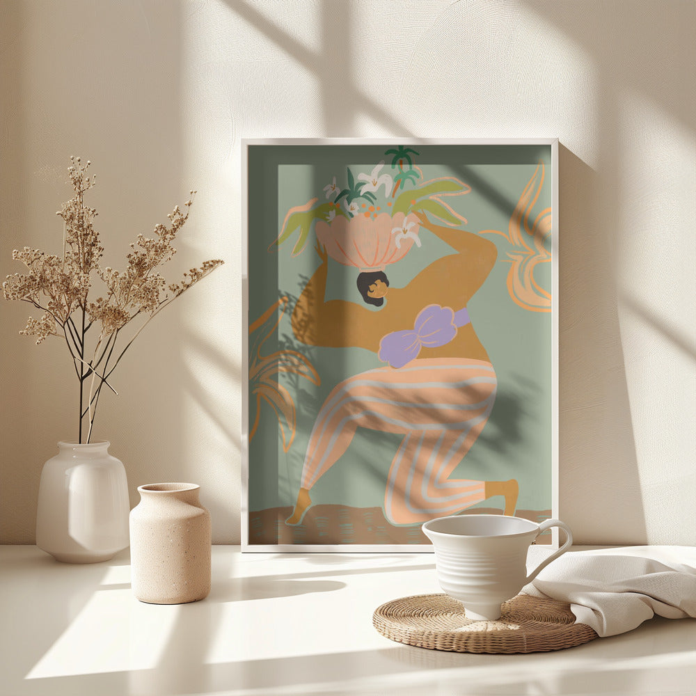 The Weight Of The World - Poster / Art Print - interiör