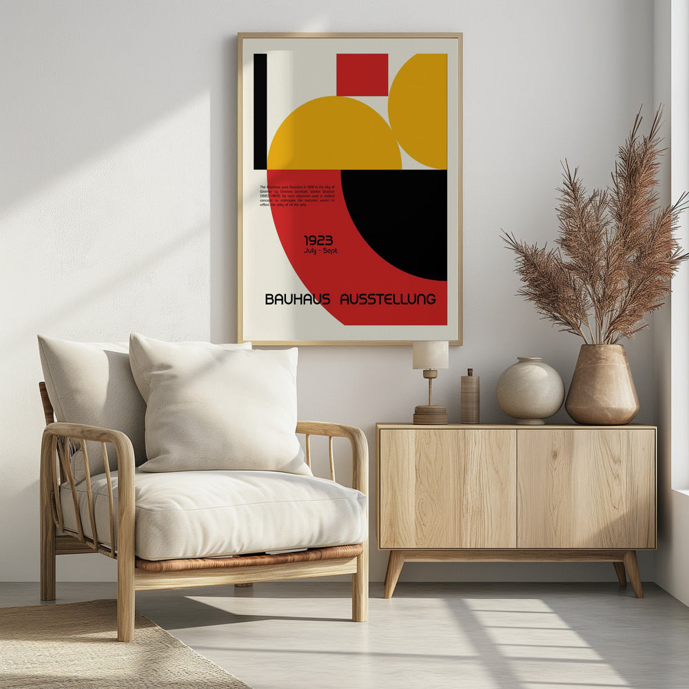 Bauhaus Ausstellung - Poster / Art Print - interiör