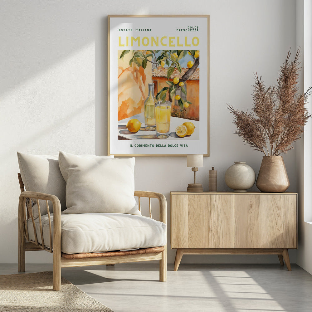 Limoncello - Poster / Art Print - interiör