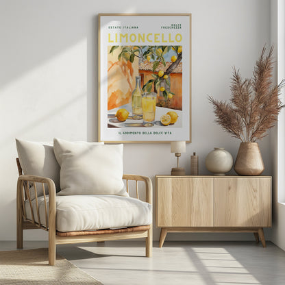 Limoncello - Poster / Art Print - interiör