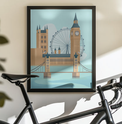 London (2) - Poster / Art Print - interiör