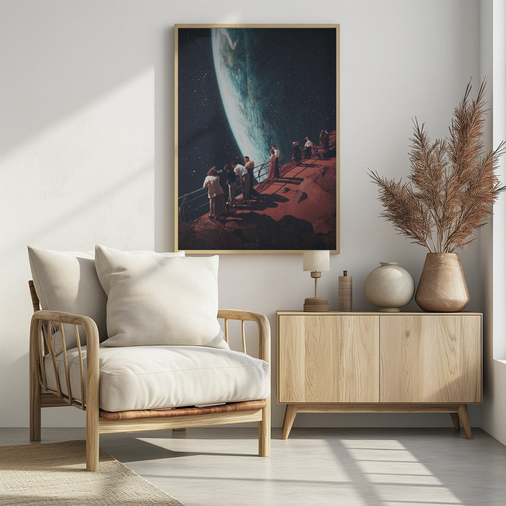 Missing the Ones We Left Behind - Poster / Art Print - interiör