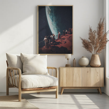 Missing the Ones We Left Behind - Poster / Art Print - interiör