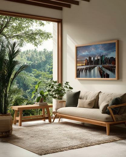 NYC Skyline - Poster / Art Print - interiör