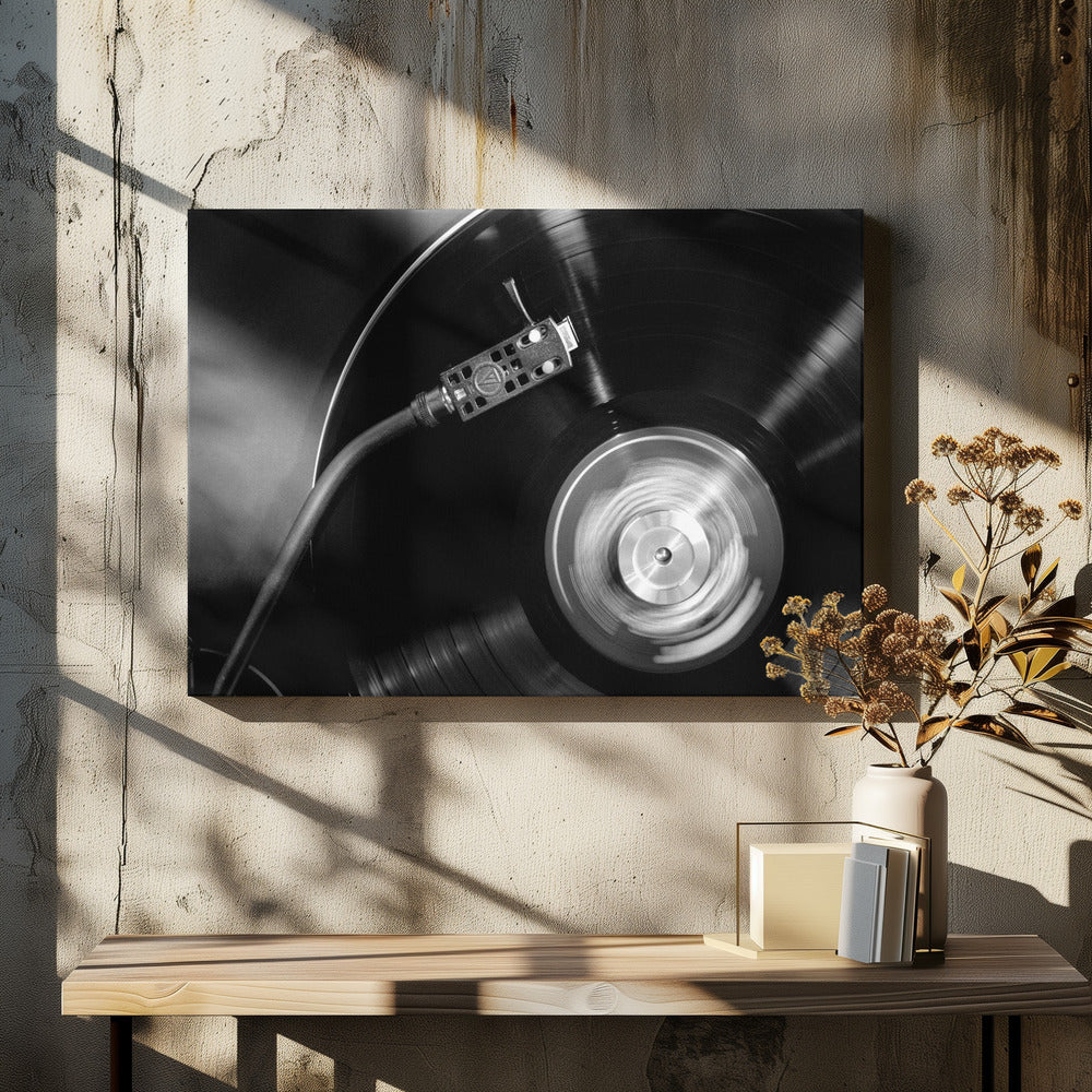 Vinyl_002 - Poster / Art Print - interiör
