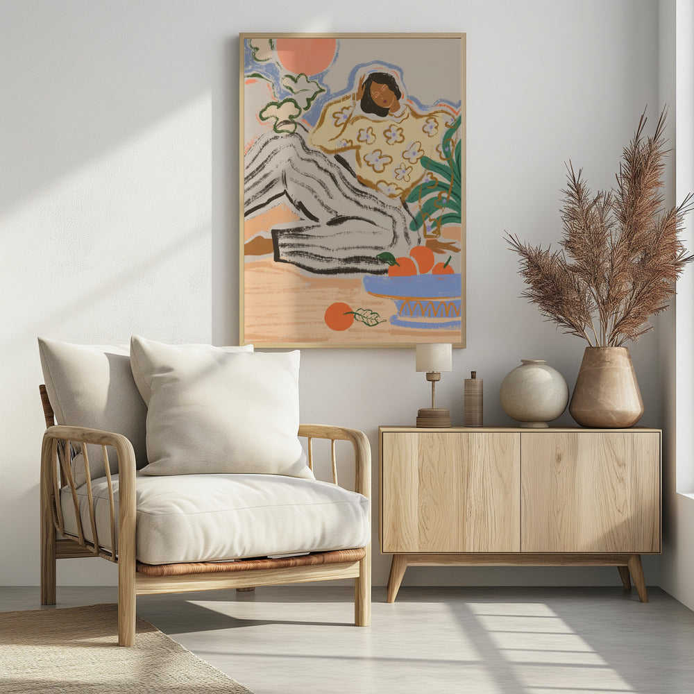 Lazydays - Poster / Art Print - interiör