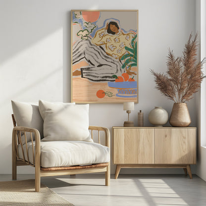 Lazydays - Poster / Art Print - interiör
