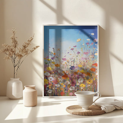 Wildflower Meadow - Poster / Art Print - interiör