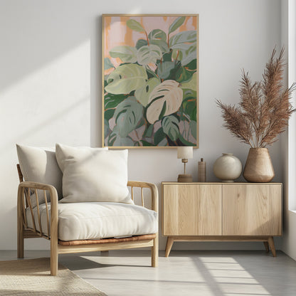 Plant Leaves - Poster / Art Print - interiör