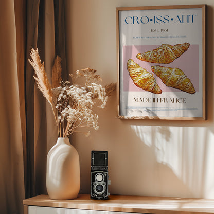 Croissant Print - Poster / Art Print - interiör