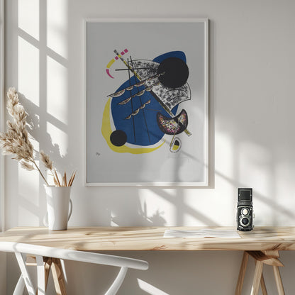 Kleine Welten II (small Worlds II) (1922) - Poster / Art Print - interiör