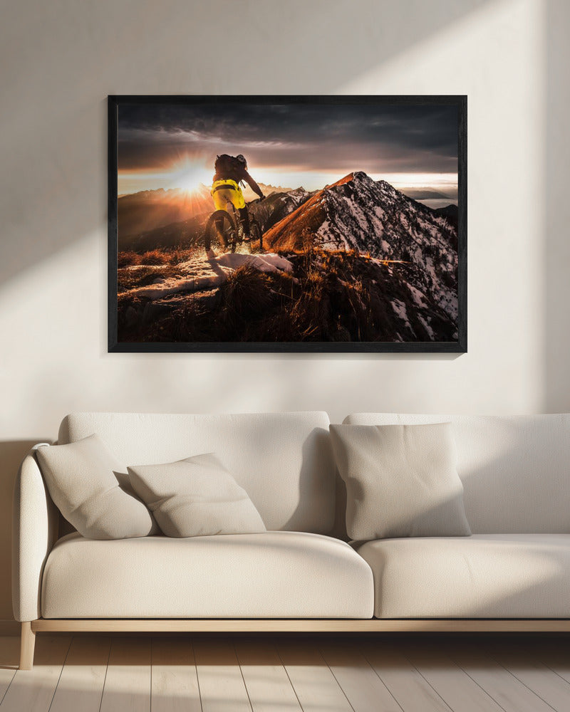 Take a Ride on the Sunny side - Poster / Art Print - interiör