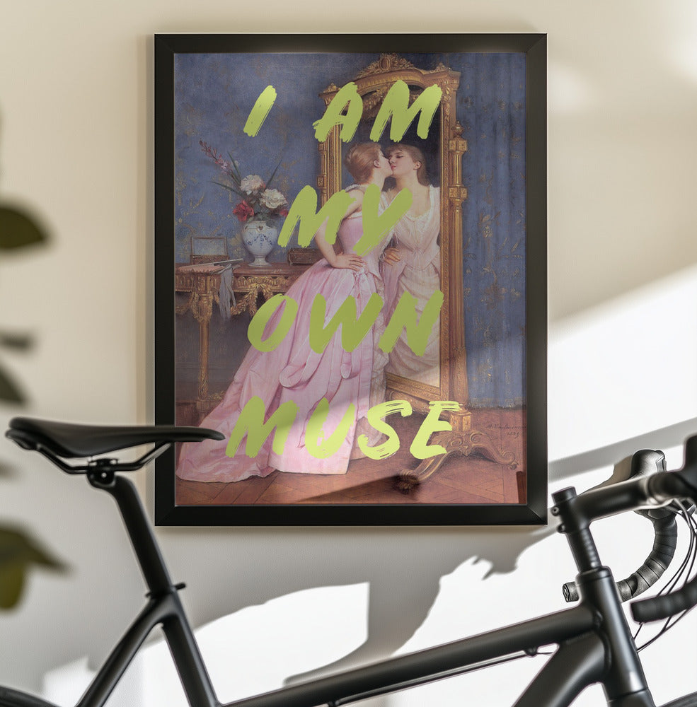 My own muse - Poster / Art Print - interiör