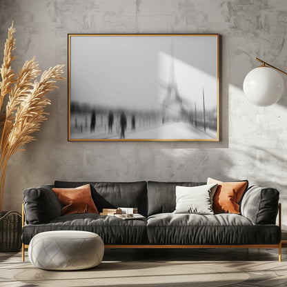 A cold winter - Poster / Art Print - interiör