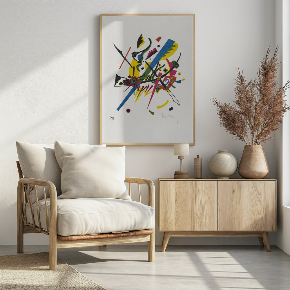 Kleine Welten I (small Worlds I) (1922) - Poster / Art Print - interiör