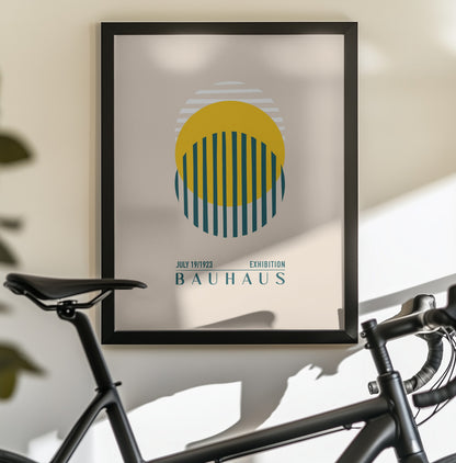 Bauhaus Sari Kure - Poster / Art Print - interiör